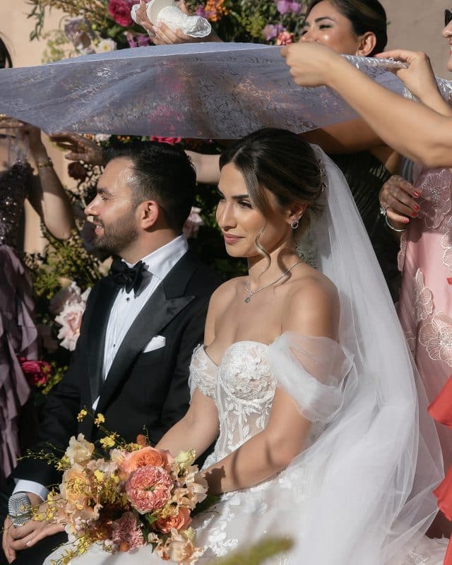 Persian wedding in Spain. Sofreh. Cartuja de Ara Christi