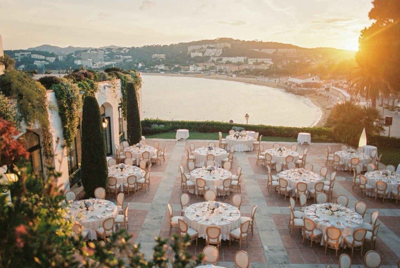Luxury destination wedding at Hostal de La Gavina in S'Agaró on the Costa Brava, Spain